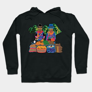 SILVIA MARKET GUAMBIANO SOUTH AMERICA COLOMBIA - full colour Hoodie